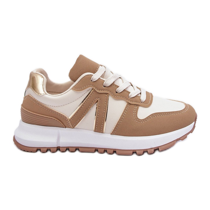 PG1 Sportskor dam Brun-Beige Kabama