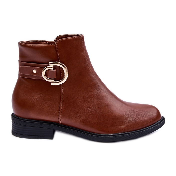 FD1 Platta stövlar Brun Meronei