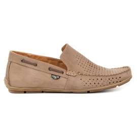 Olivier Sommarläder loafers herr 085DKNT brun