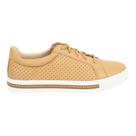WASAK Damskor läder sneakers 0675W brun