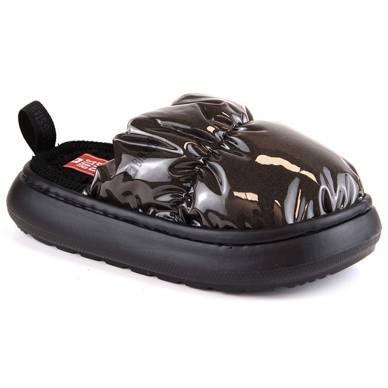 Hustofflor isolerade lackerade metallic svarta Big Star MM274130