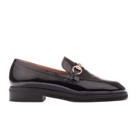 Marco Shoes Polerade loafers svart