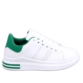 Maes Green wedge sneakers vit