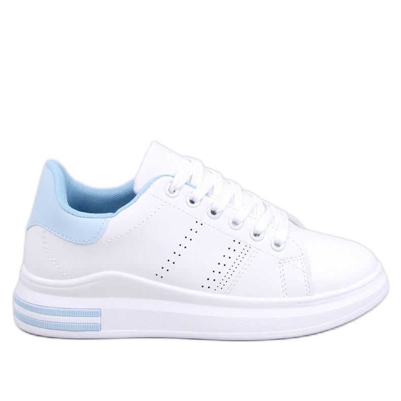 Maes Blue wedge sneakers vit