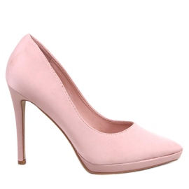 Inness Naken stilettpumps beige