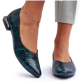 PD1 Patent Grön Vaani Platt Klack Platt Klack