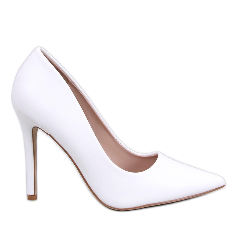 Carra White stilettpumps vit