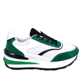 Catle Green damsneakers mångfärgad