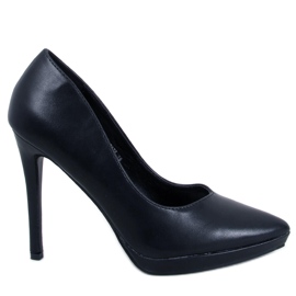 Blume Black pumps med hög klack svart