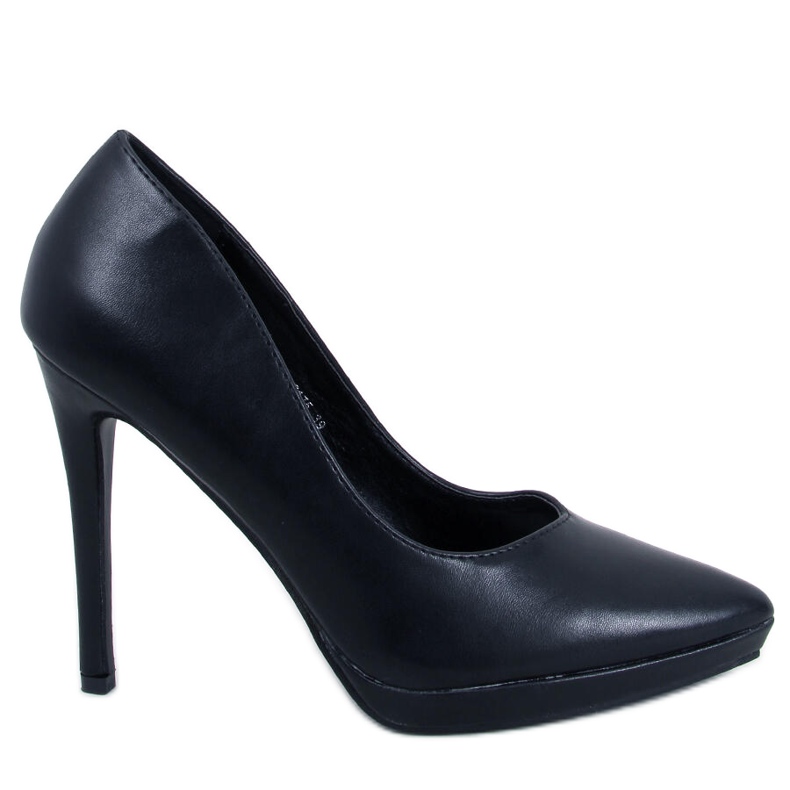 Blume Black pumps med hög klack svart