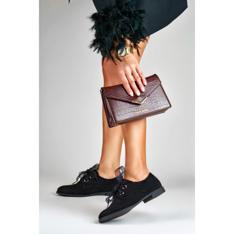 La.Fi Eleganta mockaskor svart