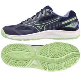 Volleybollskor Mizuno Cyclone Speed 4 M V1GA238011 blå blå