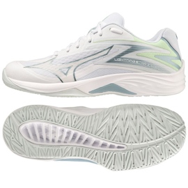 Mizuno Lightning Star Z7 Jr V1GD230335 volleybollskor vit vit