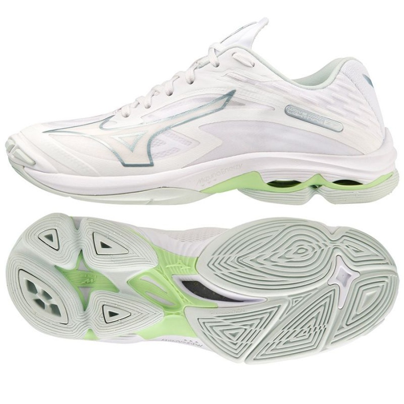 Mizuno Wave Lightning Z7 W V1GC220037 volleybollskor vit vit