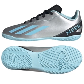 Adidas X Crazyfast Messi.4 In Jr IE4070 fotbollsskor nyanser av grå