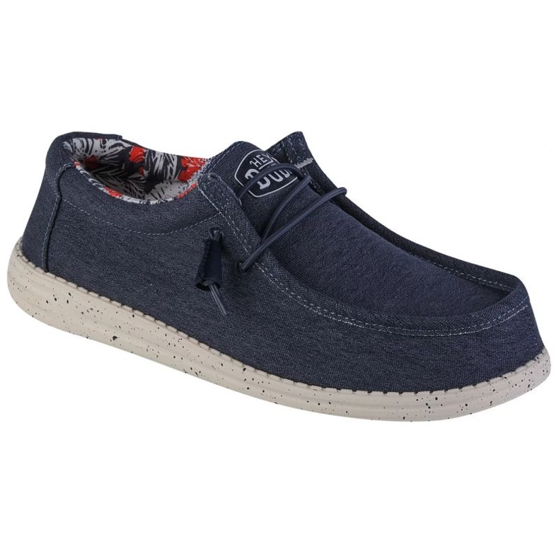 Hey Dude Wally Stretch Canvas M 40022-425 skor blå