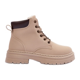 Trapper boots för kvinnor Varm ljusbeige Corbin