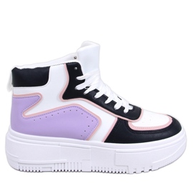Storm SVART / LILA high-top sneakers