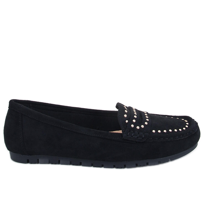 Deys Black dam loafers svart