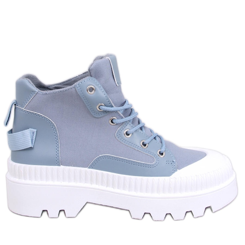 Tinli blå ankelboots