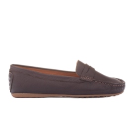 Marco Shoes Loafers med flexibel sula brun