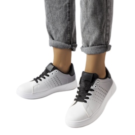 Gordon ombre effekt sneakers vit