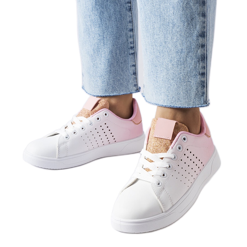 Gordon ombre effekt sneakers vit