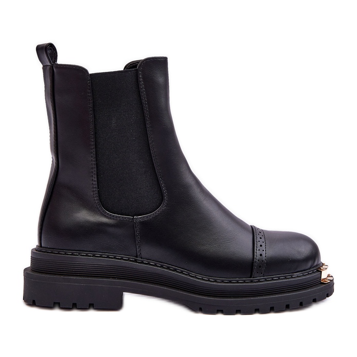 PG1 Chelsea-stövlar för damer Svarta Nialee