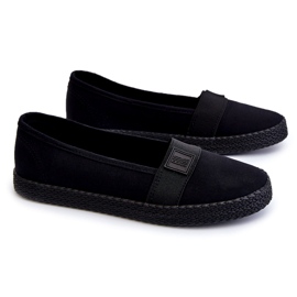 Slip-On Big Star Sneakers dam LL274200 Svart