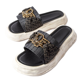 Dekorativa diabilder i svart gummi från Bérard