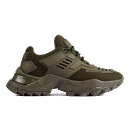 Mörkgröna Shelovet sneakers för kvinnor