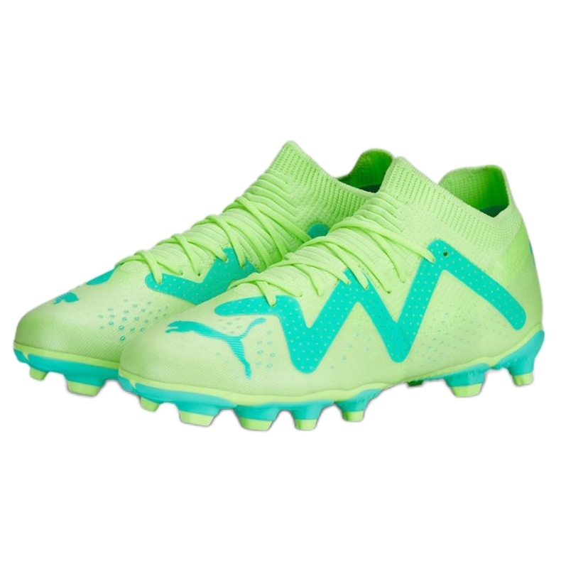 Puma Future Match FG/AG Jr 107195 03 fotbollsskor grön grön