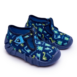 BEFADO S.A. Befado Dinosaurs 110N464 tofflor skor, blå