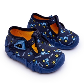 BEFADO S.A. Befado Pojktofflor Skor 110P477 Marinblå