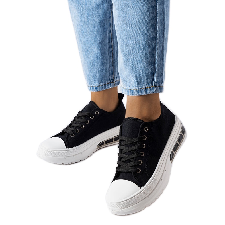 Svarta Willis sneakers