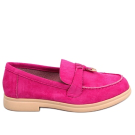 Loafers i mocka från Ottavia Fuchsia rosa