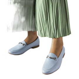 Blå Vinceza loafers