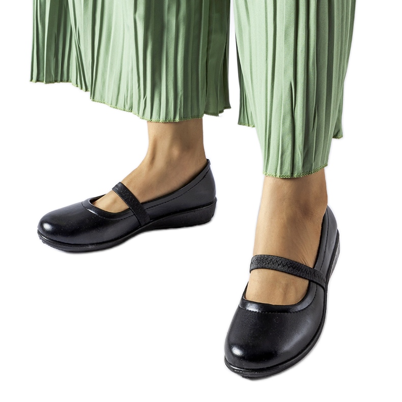 Black Oakland balettlägenheter svart