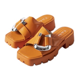 Orange massiva Carceri flipflops