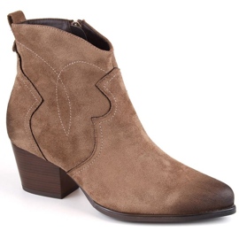 Isolerade stövlar Potocki W WOL182 brun