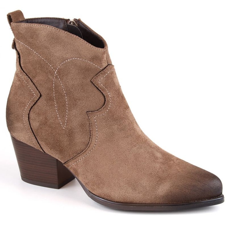 Isolerade stövlar Potocki W WOL182 brun