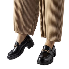 Svarta Fabrizio högklackade skor