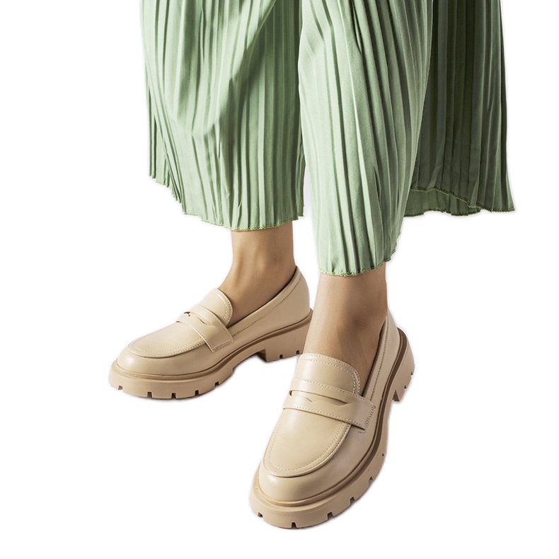 Gröna eleganta Puccianiello loafers