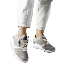 Inna Grå Ashland wedge sneakers