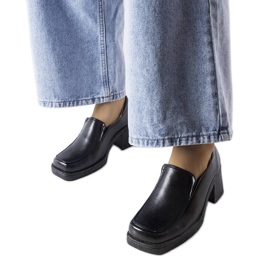 Svarta Gnatty högklackade skor