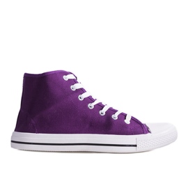 Maximo lila high-top herrsneakers violett