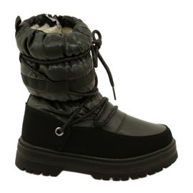 Waterproof Girls 'Snow Boots Miss Evento 23DZ23-6585 Black svart
