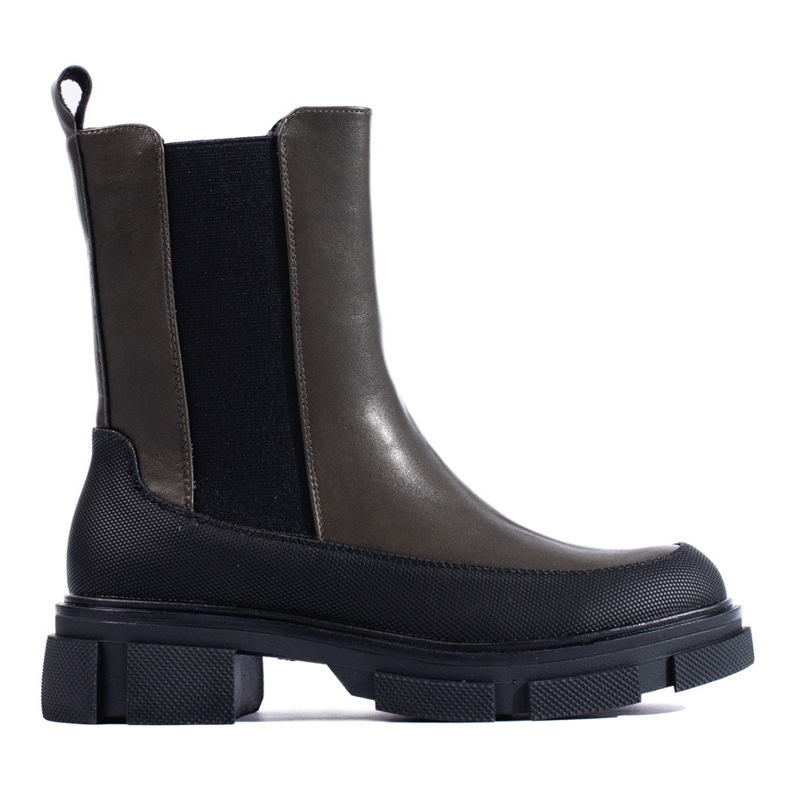 SHELOVET B20 High Slip-on Ankel Boots svart