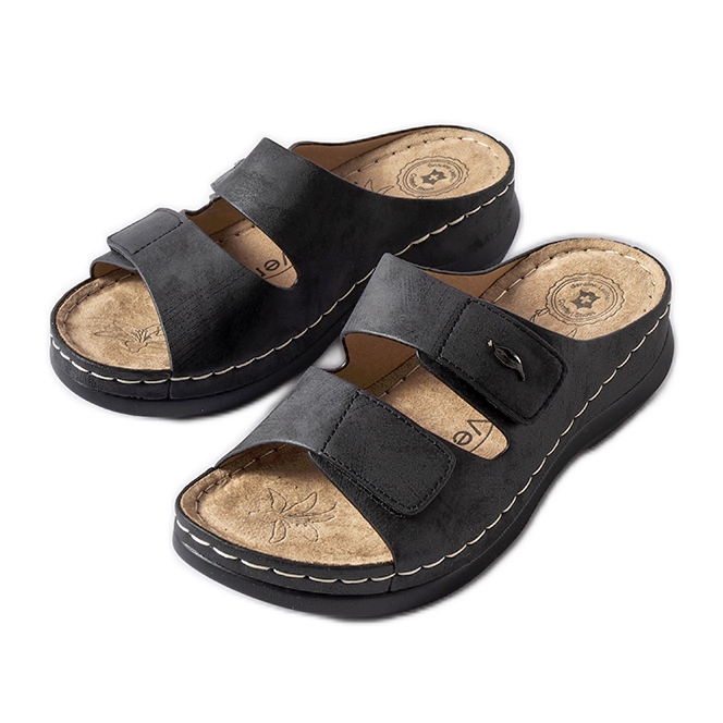 Evento Svarta Fréchette mulor med låg kil