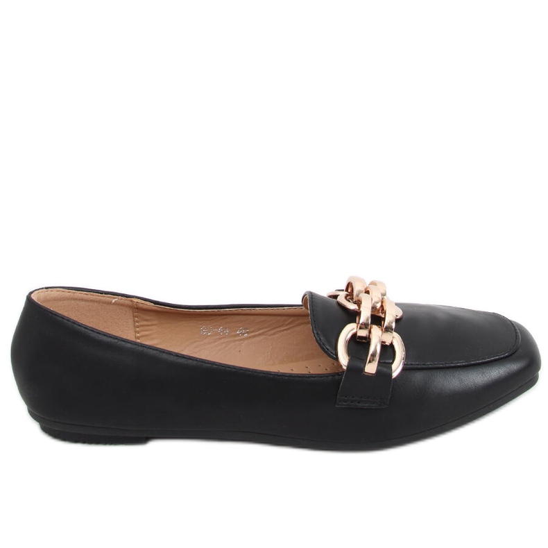 Bianca Black dam loafers svart